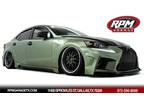 2017 Lexus IS 350 Bagged, Painted Millenium Jade with Many Upgrades - Dallas,TX