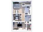 Commodore Perry Apartments - 2 Bedroom 1 Bath D