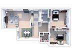 Commodore Perry Apartments - Large 2 Bedroom 1 Bath F