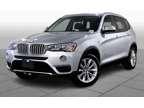 2017UsedBMWUsedX3UsedSports Activity Vehicle