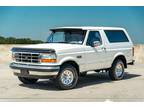 1994 Ford Bronco Xlt 5.8l V8 12k Miles Garaged Clean Carfax Mint Condition