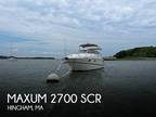 27 foot Maxum 2700 SCR