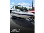 22 foot Malibu XTI Wakesetter