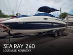 26 foot Sea Ray 260 sun deck