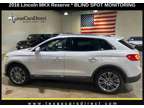 2016 Lincoln MKX Reserve AWD/BLIND SPOT/PARK SENSORS/HTD-COLD SEATS/SR/NAV
