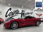 2014 Chevrolet Corvette Coupe Z51, 3LT, FE4, NAV, J6F, Glass Top, Chromes!