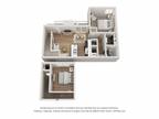 The Alpine Apartments - 2 Bed 1 Bath Split