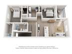 The Atlas - Upper Level- 2 Bedroom 2 Bathroom