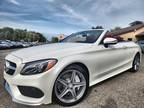 2017 Mercedes-Benz C Class White, 38K miles