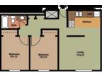 Park Place - 2 Bedroom, 1 Bath, 750 Square Feet