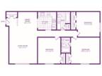 Midtown Square Apartments - Three Bedroom