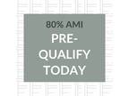 The Ellie - 1 Bed | AFF - 80% AMI