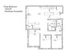 Grand Terrace Apartments - Three Bedroom, Two Bathroom, Handicap