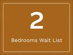 Audenn Apartments - Two Bedroom Wait List