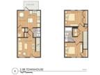 Foote Park at South City Apartments - 2 Bedroom Townhouse