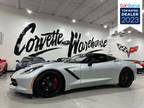 2015 Chevrolet Corvette Z51, 3LT, FE4, UQT, NPP, DTH, EYK, Glass Top 11k!