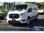 2021 Ford Transit-350 XLT Low Roof 15 Passenger Blue Certified