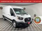 2024 Ford Transit White, 14 miles