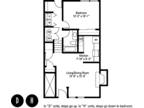 Crawford Square Apartments - 1 Bedroom Townhome