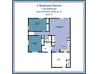 Creek Side Landings - 2 Bedrooms, 1 Bathroom - Ranch Style B