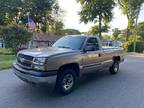 CHEVROLET SILVERADO work truck 8FT