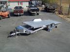 2025 Aluma 8218 Tilt power car hauler trailer aluminum