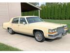 1987 Cadillac Brougham Yellow, 50K miles