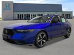 2025 Honda Accord Hybrid Blue, new