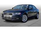 2014UsedAudiUsedA4Used4dr Sdn Auto quattro 2.0T