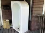 Vintage 1935 Art Deco Left Drain Apron Tub In VGC