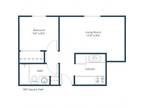Crookston Apartment Community - Riverwood - One Bedroom - Plan A