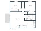 Crookston Apartment Community - Twin Drive - Two Bedroom - Plan A
