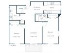 Columbia West Apartment Community - Creekside - Two Bedroom Two Bath