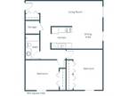 Sterling Pointe Apartment Community - Cherry Creek - Two Bedroom - Plan 21A