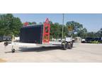 2024 Futura Pro sport aluminum lowering car trailer
