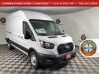 2024 Ford Transit White, 14 miles