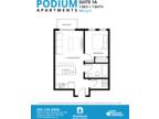 Podium Apartments - 1 Bedroom, 1 Bathroom