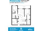 Podium Apartments - 2 Bedroom, 2 Bathroom + Den