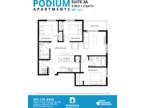 Podium Apartments - 3 Bedroom, 2 Bathroom