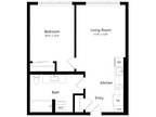 Porch + Park - One Bedroom A1