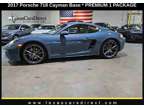 2017 Porsche 718 Cayman Base COUPE/PREMIUM PLUS/HTD-COLD SEATS/PDK-$19K OPTIONS