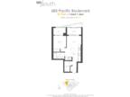 Aquilini Centre South - 1 Bedroom + Den, 1 Bathroom (09)