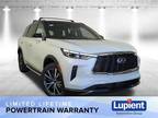 2025 Infiniti QX60 Black|White, 14 miles