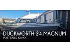 24 foot Duckworth 24 Magnum