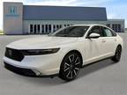 2025 Honda Accord Hybrid White, new