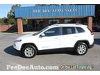 2016 Jeep Cherokee White, 91K miles