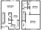 Willow Pond Apartments & Townhouses - 2 Bedroom Apartment