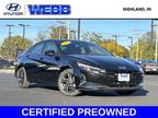 2023 Hyundai Elantra Hybrid Blue