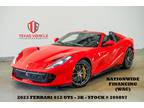 2023 Ferrari 812 GTS CONVERTIBLE, MSRP 602K, F. LIFT, 60K CARBON FIBRE -