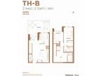 Brightstone - Townhouse B - 2 Bed | 2 Bath | Den